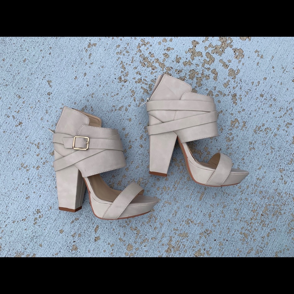 Open Toe Platform Sandals